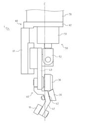 Roller hemming device