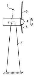 Method and system for determining a mass change at a rotating blade of a wind turbine