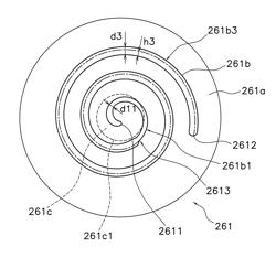 Scroll member, method of manufacturing same, compression mechanism and scroll compressor