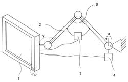 Device and process for the output of medical data