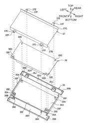 Image forming apparatus with low voltage power supply board and frame