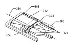 Apparatus in an acoustic assembly for registering assembly parts