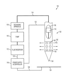 Methods and devices for use of degassed fluids with fluid enhanced ablation devices