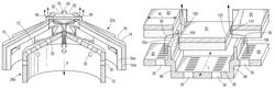 Inertial gas-liquid separator and porous collection substrate for use in inertial gas-liquid separator