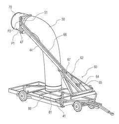 Device and method having a duct for collecting waste water from turbine engine washing