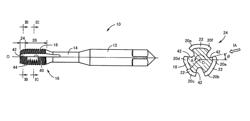 Plastic deformation tapping tool with inside diameter finishing edges