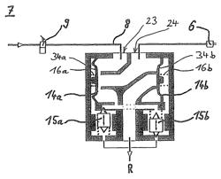 Pressure control valve arrangement having covers that are produced as a completely integral part with transverse channels by primary shaping