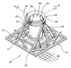 Method and apparatus for driving a pile into a substrate