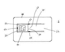 Plug-in portable data carrier with semi-detachable token holder