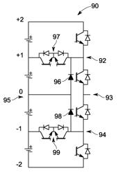 High voltage high power multi-level drive structure