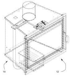 Variable air intake control for rapid fire starting in solid fuel burning appliances