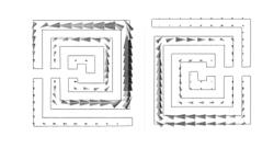 FILTERING CIRCUIT WITH SLOT LINE RESONATORS