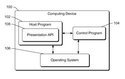 Interface for displaying content supporting hardware acceleration