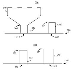 Electronic lapping guide in a magnetic recording transducer