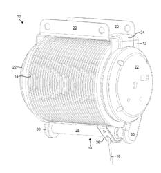 Grooved Drum and Associated Passive Guide for Motorized Lifting Device