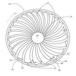 Jet Engine With Deflector