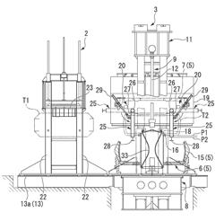 Tire vulcanizer and tire vulcanizing system