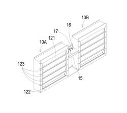 Backflow prevention device and fan assembly