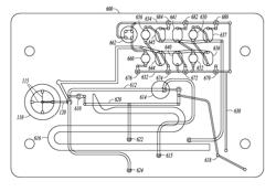 Microfluidic separation of plasma for colormetric assay