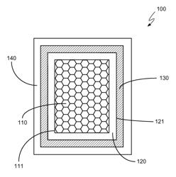 Thermally and electrically conductive structure comprising a carbon nanotube, a graphite sheet and a metal layer; and method of reducing a contact resistance of same