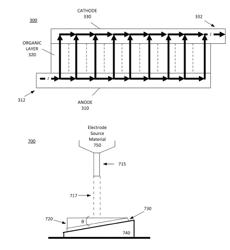 System and method for matching electrode resistances in OLED light panels