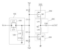 Signal amplifier having inverted topology