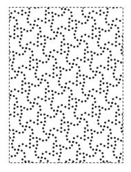 Paper product with a surface pattern