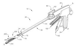 SURGICAL STAPLING DEVICE WITH LOCKOUT SYSTEM FOR PREVENTING ACTUATION IN THE ABSENCE OF AN INSTALLED STAPLE CARTRIDGE