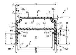 Spacer Profile for a Spacer Frame for an Insulating Glass Unit with Interspace Elements and Insulating Glass Unit