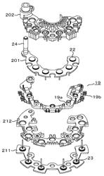 Automotive alternator having a heat dissipating plate