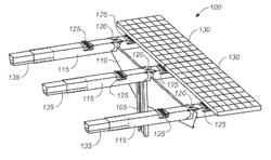 Solar panel rack