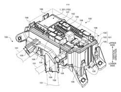 ELECTRONIC COMPONENT UNIT AND WIRE HARNESS