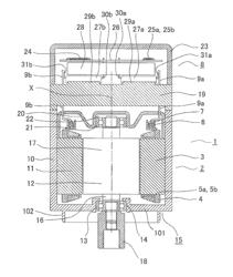 DRIVING-DEVICE-INTEGRAL-TYPE ROTARY ELECTRIC MACHINE