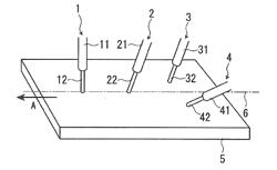 SUBMERGED ARC WELDING METHOD FOR STEEL PLATE