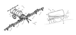 Storage tank sump arrangement for an agricultural implement