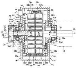 Double rotation type scroll expander and power generation apparatus including same