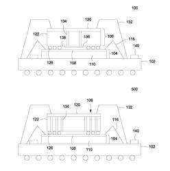 Semiconductor device with stacked power converter