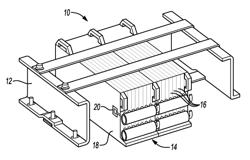 Packaging of thermistor in a battery assembly