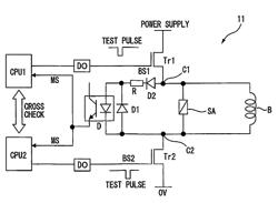 BRAKE DRIVE CONTROL DEVICE PROVIDED WITH ABNORMALITY DETECTION FUNCTION