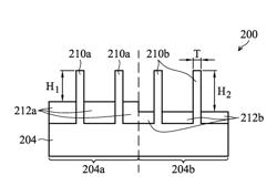 Mechanisms for forming FinFETs with different fin heights