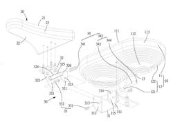 BICYCLE SADDLE STRUCTURE