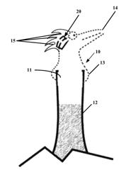 SOUND PRODUCING LIQUID DISPENSER AND LIQUID POURING DEVICES