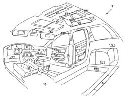 Luminescent, ultraviolet protected automotive interior members