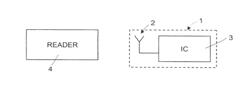 RF identification device with near-field-coupled antenna