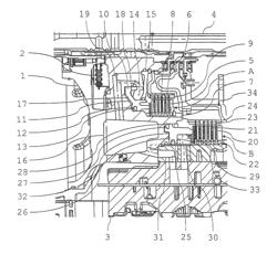 Method and device for actuating a shift element of an automatic transmission having a start-stop means