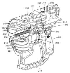 Toy projectile launcher apparatus