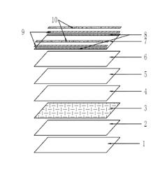 High-performance insulating hybrid photovoltaic-thermal solar panel core and manufacturing method thereof