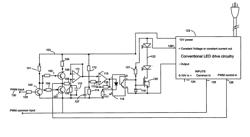 LED DRIVE CIRCUITRY WITH DISCONNECT SWITCH