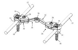 Cross-connector and related methods