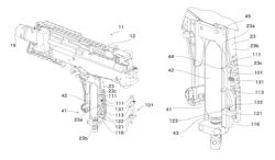 Toy gun and toy gun gas cartridge loading device